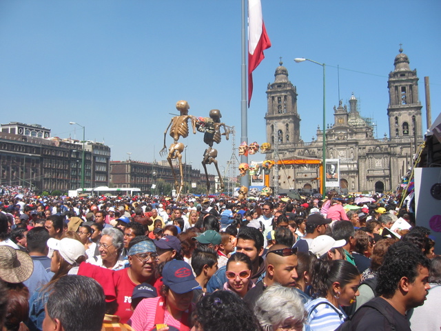Día de muertos.61 - Zócalo